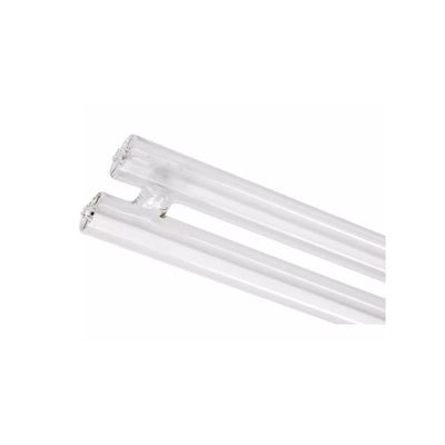 36w 60w UVC Lamp Bulb Disinfeksi Lampu H Bentuk Kuarsa Kuarsa Tabung Sinar UV