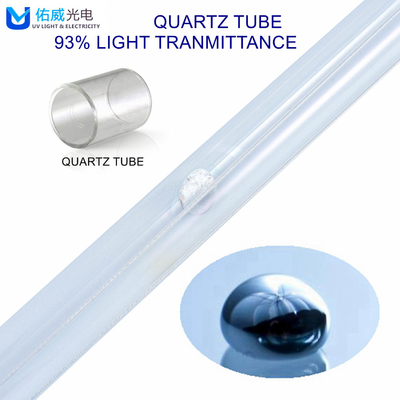 75w Waterproof Amalgam UV Lamp 25-200cm Pengolahan Air Minum