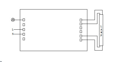 220V 150W uvc ballast UV- 150H untuk U810 Z1554 Ballast pendukung lampu