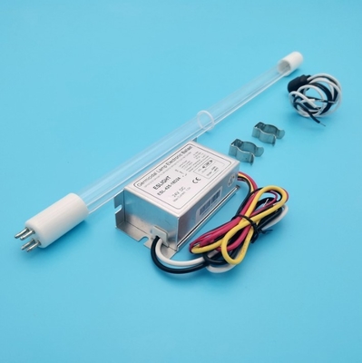G67T5PH 254nm 185nm Ozon G10Q UVC UV Light Tubes Untuk Pengolahan Air