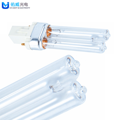 LTC13W / G23 H Bentuk UVC Tube Compact Lamp Untuk Vacuums Air Purifiers