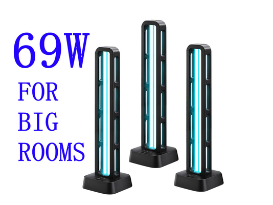Invisible Bed Bugs Killer UVC Lights 69w Untuk Kamar 60 Meter Persegi
