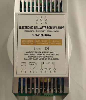 Ballast Elektronik Peredupan 320W Untuk Reaktor Lampu Kuman Amalgam Ganda