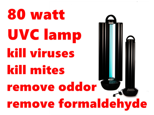 70w 80w UVC Sterilizer mesin desinfeksi udara membunuh virus permukaan
