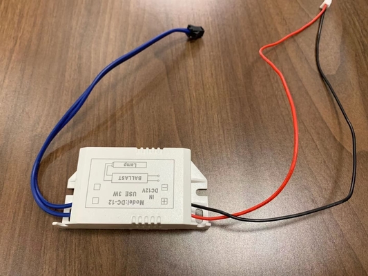 Ballast UV 12VDC Ballast elektronik 3W UV daya kecil membunuh bakteri