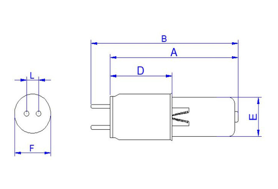 Ballast UV 12VDC Ballast elektronik 3W UV daya kecil membunuh bakteri
