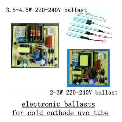 Disesuaikan 3w UV Cold Cathode Bulb 254nm Germicidal UVC Light Tube