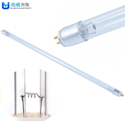 Sisi Ganda T5 UV Lampu LED Disinfeksi Bohlam Sterilisasi Tabung Lurus