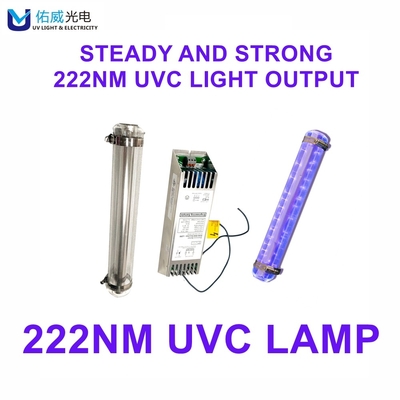 Lampu UV 222nm Biologi Tidak Berbahaya