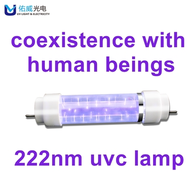 50w UVC Jauh Ultraviolet Light Tube Pabrik Lampu Disinfeksi UV 222nm