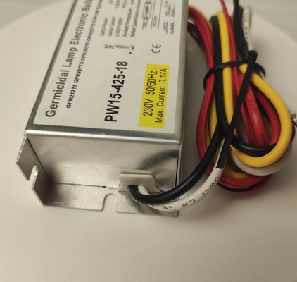 15w Besi Lampu UV Elektronik Ballast 220v - 240v Untuk Disinfeksi UVC