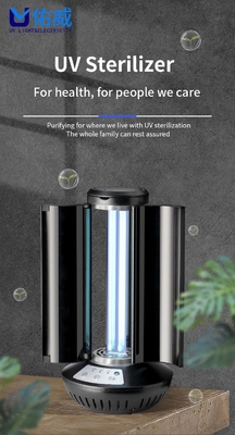 Home Office 40w UV Sterilizer Fan Desinfeksi Udara Disinfeksi Sinar UVC