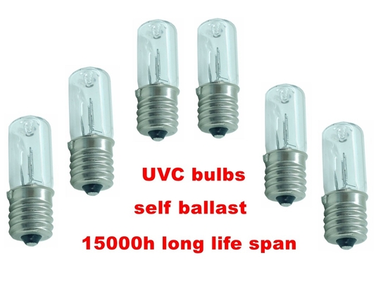ZW-S4W Bola Lampu UV Kuman Kuman 254NM Untuk Pemurni Air Dispenser