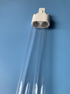 H Shape UVC Light Tubes 36w 185nm 254nm Virus Bunuh lampu kuarsa bersih