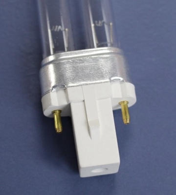 4 PIN Single Ended 9W UV Light H bentuk Disinfeksi Air Lampu Kuman UV