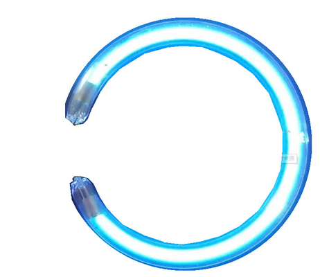 20000 Jam Lampu UV Katoda Dingin 254 Nm Ring Type circle Pacifier