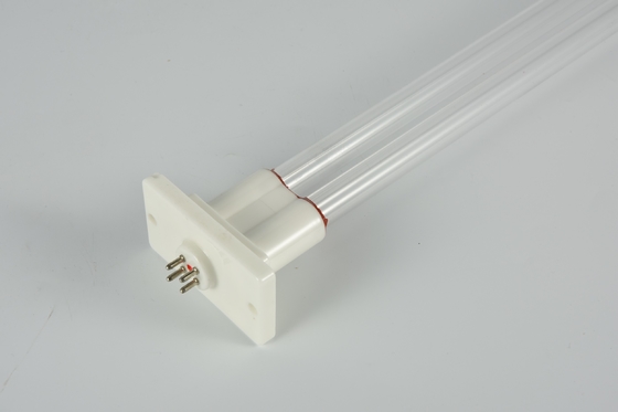 H18W H Bentuk Tabung Cahaya UVC 2G11 Base Ozon Free Air Disinfeksi Lamp