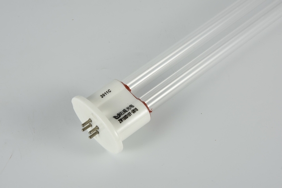 bersih 60w 95w H Bentuk UVC Light Bulb 217mm Panjang Quartz UV Germicidal Tube