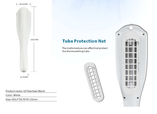 Warna putih 6W UV Disinfeksi Sterilizer Handheld Stick UVC Sterilization Lamp