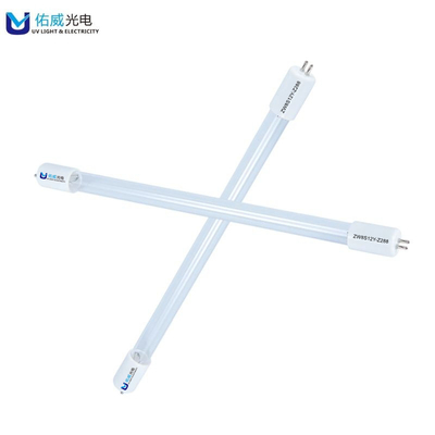 6w 10w 12mm Lampu Disinfeksi UVC T4 UV Vacuums Virus Membunuh G6T4L