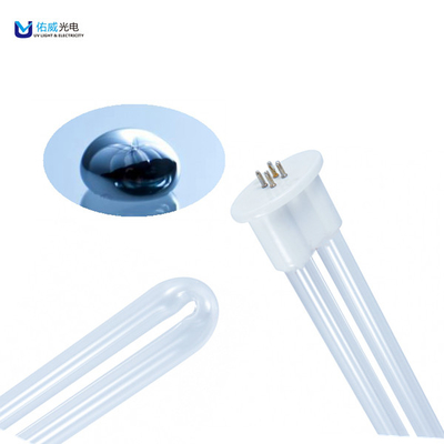 Peralatan Pemurnian Asap Minyak Lampu UVC G32Q Menghasilkan Ozon 150w