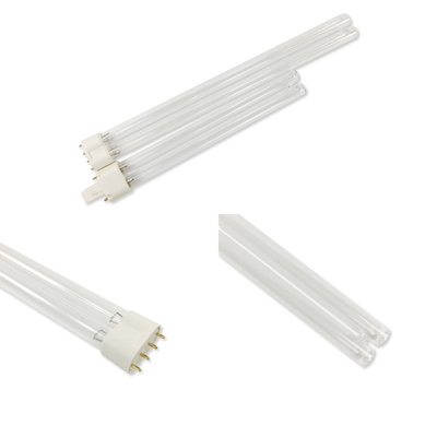 2G11 H Type UVC Light Tubes Disinfeksi Ultraviolet 254nm Lampu UV Yg Membersihkan Kuman
