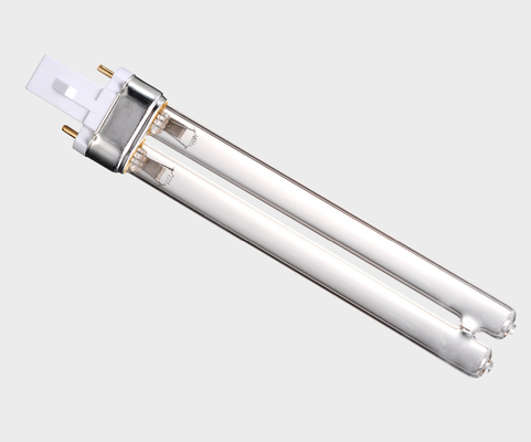 bersih 60w 95w H Bentuk UVC Light Bulb 217mm Panjang Quartz UV Germicidal Tube